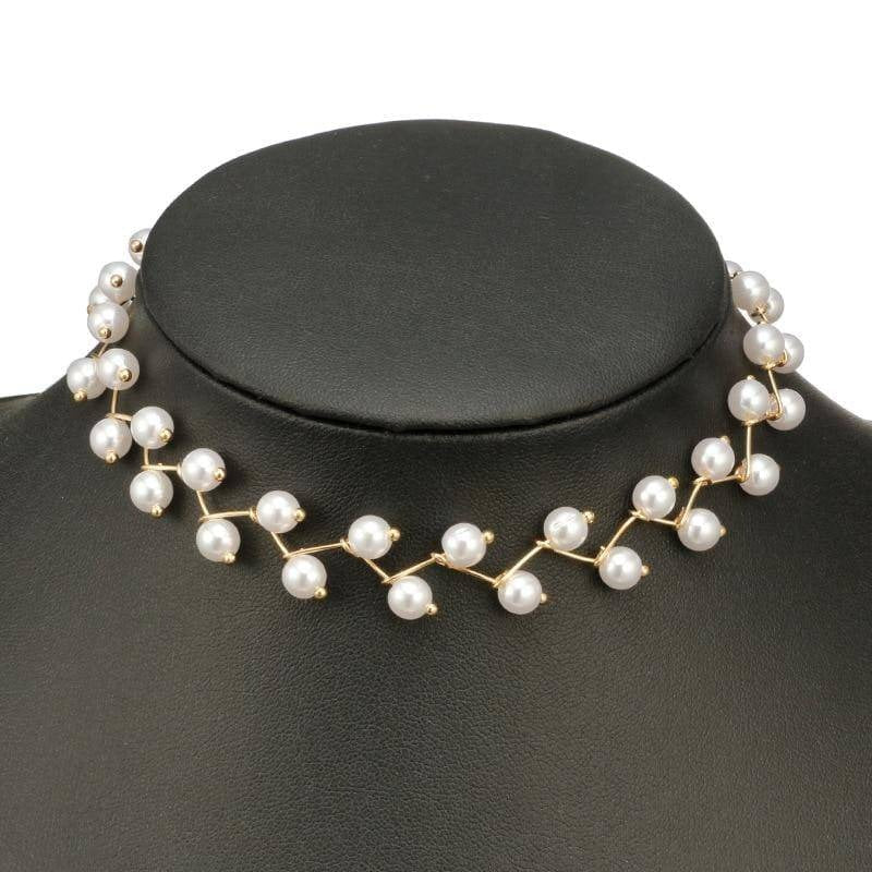 The Talise Pearl Vine Necklace