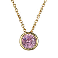Lyra Birthstone Necklace