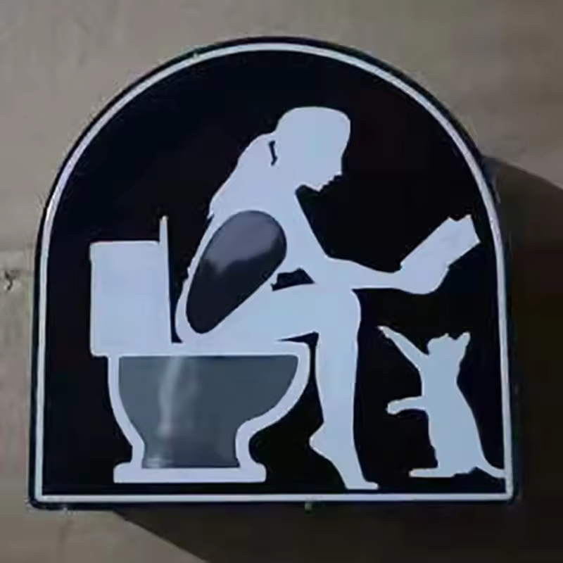 5-Minute Toilet Timer Sand Clock – Funny Gift for Home & Office