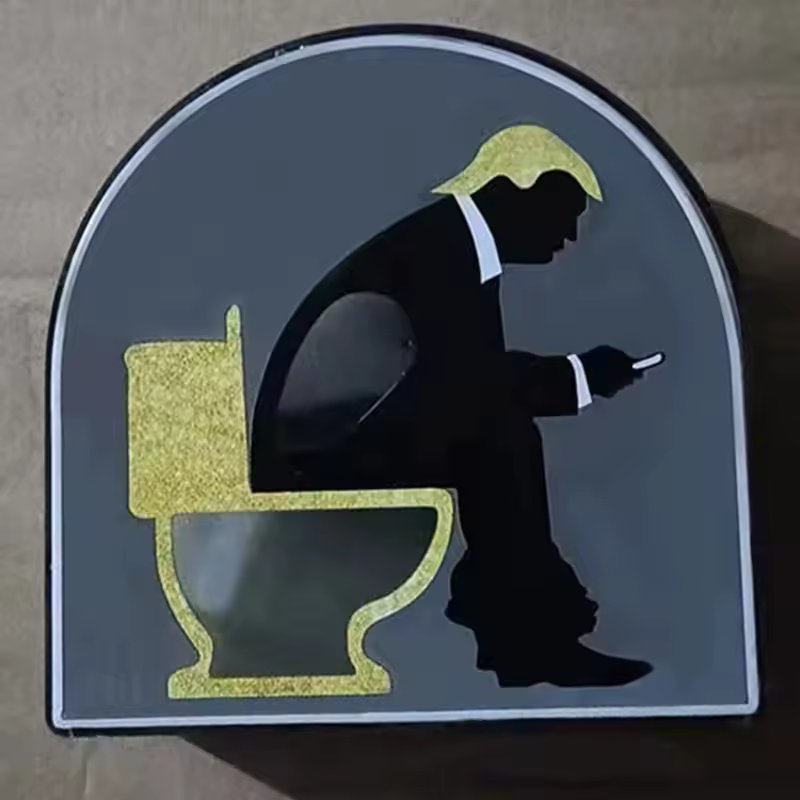 5-Minute Toilet Timer Sand Clock – Funny Gift for Home & Office