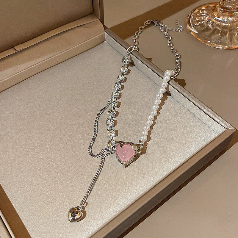 The Pink Lush Pearl Necklace