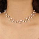 The Talise Pearl Vine Necklace